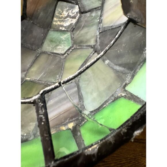 Tiffany Style Turtle Single Bulb Light - Picture 8 of 11